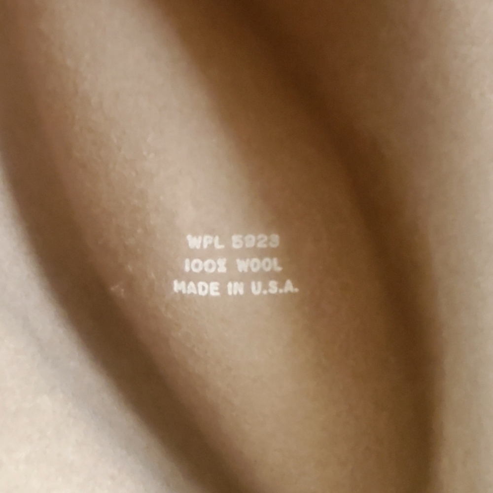 Hat Attack 100% Wool Tan Fedora - image 5